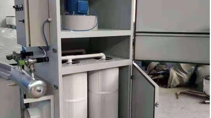 脉冲除尘器风量计算主要基于以下原理：